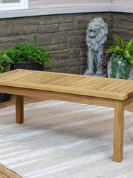 Teak Wooden Outdoor Patio Coffee Table