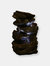 Tiered Rock and Log Tabletop Fountain Feature with Led Lights - 10.5"