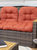 U-Shaped Olefin Tufted Setee Cushion Set Outdoor Patio Accessory