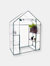 Walk-In Greenhouse 4 Shelves Outdoor Portable Garden Plant Clear Growing Rack