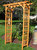 Wooden Garden Arbor Trellis Arch for Plants - Outdoor Archway - 78" H