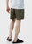 Cotton Linen Drawstring Short - Khaki