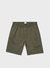 Cotton Linen Drawstring Short - Khaki