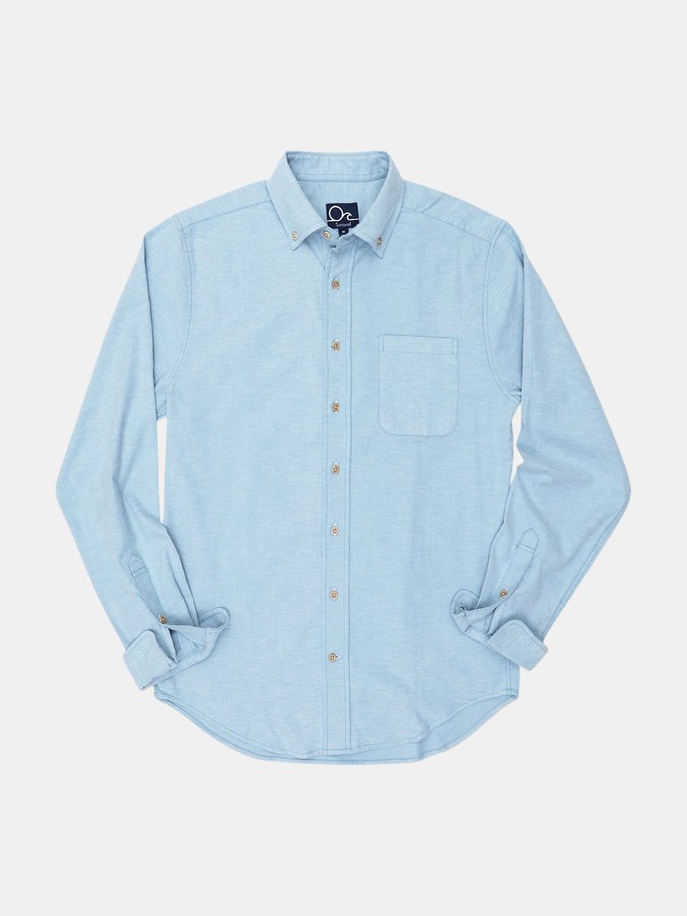 Oyster Flannel - Heather Blue - Heather Blue