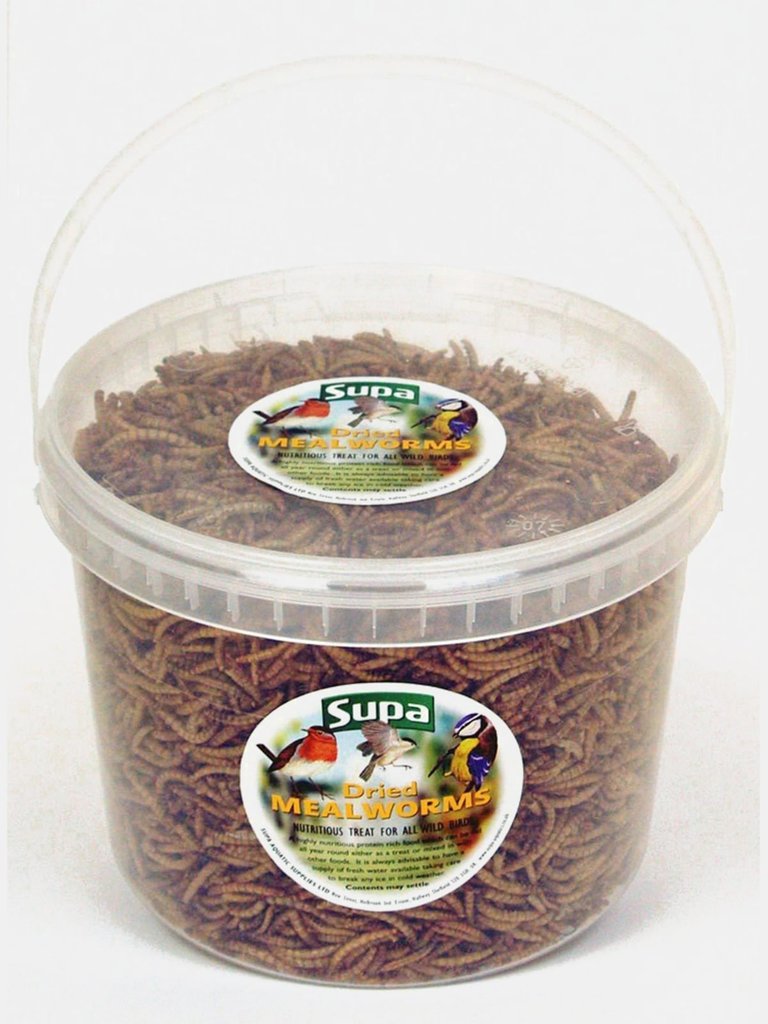 Supa Bucket Of Freeze Dried Mealworms For Birds (May Vary) (3L)