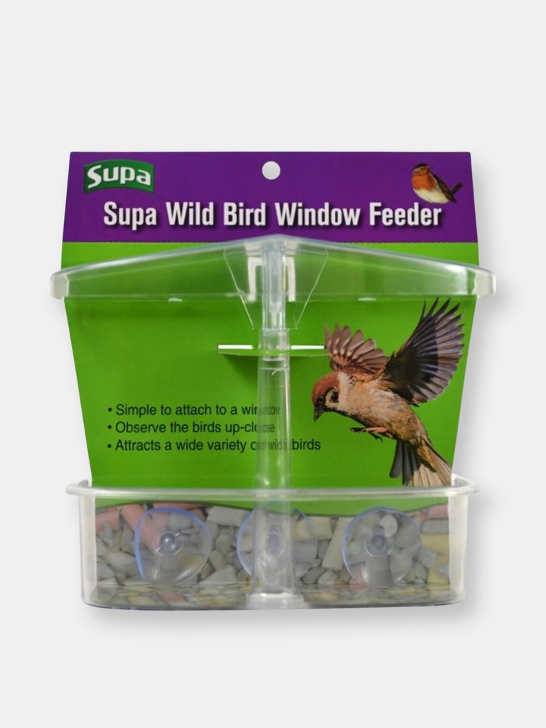 Supa Window Wild Bird Feeder
