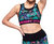 Active Layer Bra - Lucy Tropical Print