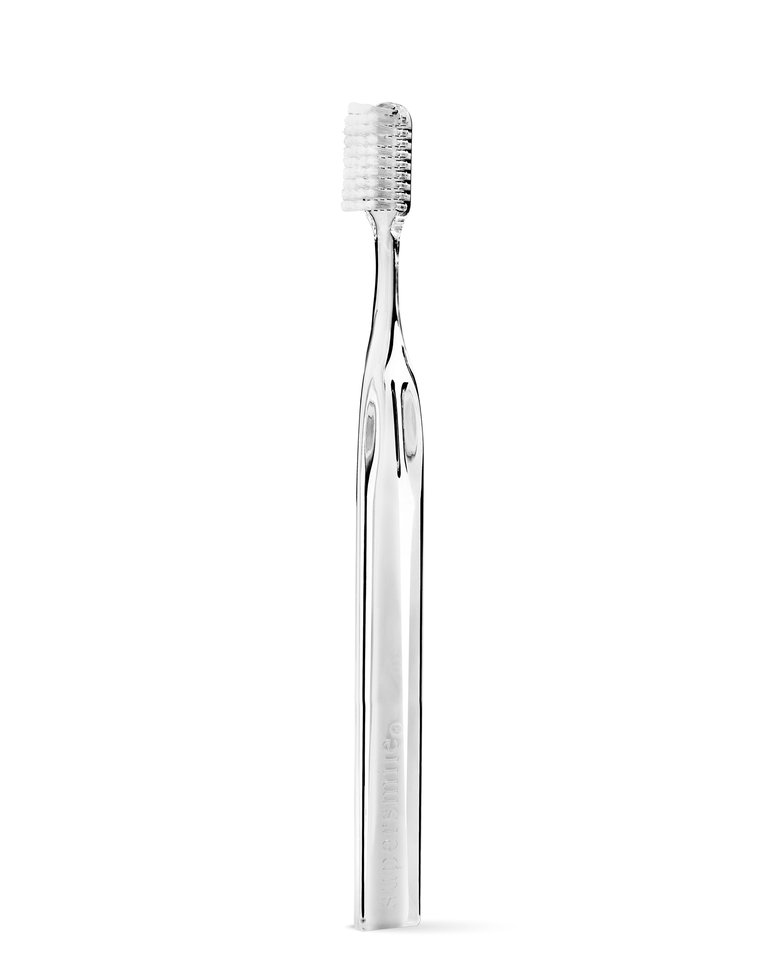 Crystal Collection 45º Toothbrushes - White Coral