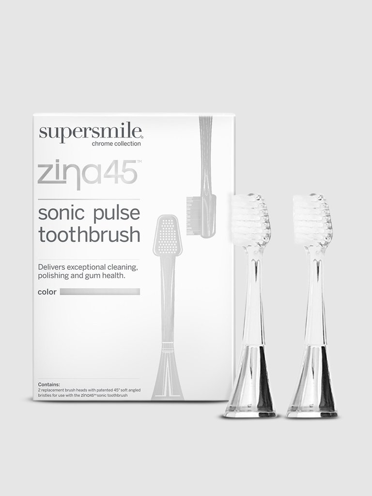 Zina45™ Sonic Pulse Polishing Head Replacement Head - Silver