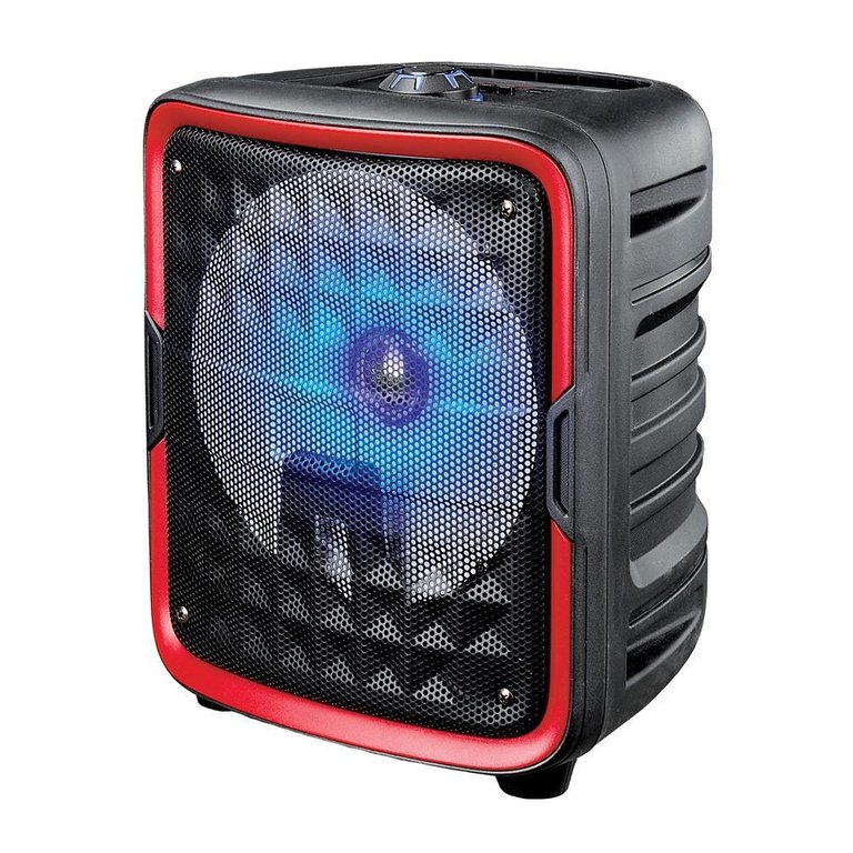 8" Bluetooth Speaker With True Wireless Technology - Red