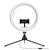 Pro Live Stream 10" LED Table Top Selfie Ring Light (SC-1210SR)