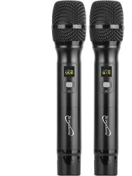 UHF Dual Flixed Microphone System with Dual Transmitters
