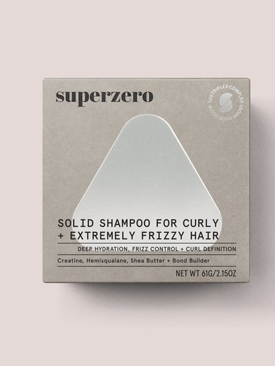 superzero Deep Moisture + Anti Frizz Shampoo Bar For Curly, Coily, Extremely Frizzy Hair product