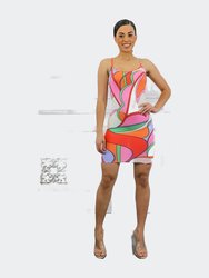 Art and All Multi Color Mini Dress - Multi
