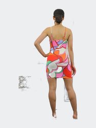 Art and All Multi Color Mini Dress