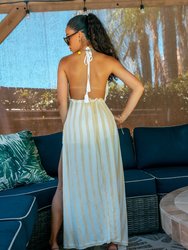 Halter Maxi Adjustable Top With Shorts Sets