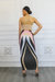 Level Up Geometric Print Maxi Skirt