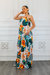 Paradise Island Flow Maxi Dress With Side Pockets