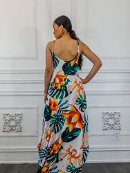 Paradise Island Flow Maxi Dress With Side Pockets