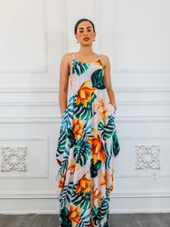 Paradise Island Flow Maxi Dress With Side Pockets