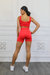 Seamless Ribbed Active Wear Two Piece Set