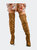 Unmatchable Pointy Slouchy Knee And Thigh High Boots Tan - Tan