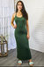 Your Everyday Racer Back Maxi Dress - Green