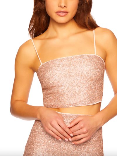 Susana Monaco Sequin String Crop Top product