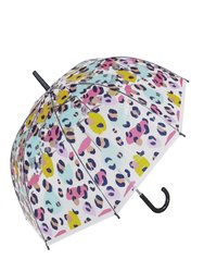 Susino Womens Animal Print Dome Umbrella