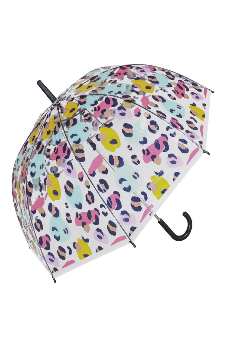 Susino Womens Animal Print Dome Umbrella