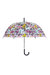 Susino Womens Animal Print Dome Umbrella - Multi