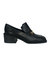 Bitone Wide Toe Loafer