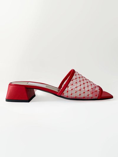 Suzanne Rae Reseau Lady Slide - Red product