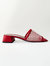 Reseau Lady Slide - Red - Red