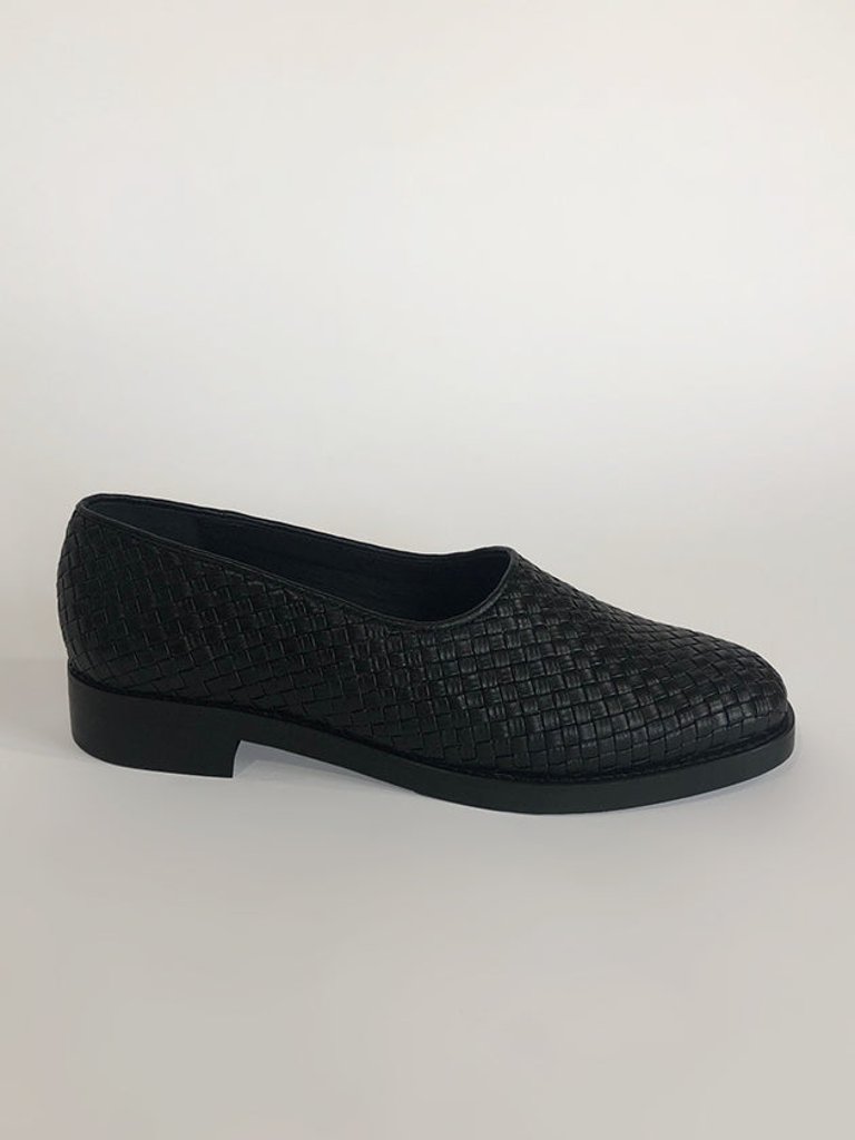 Woven Glove Shoe - Black