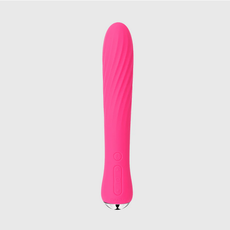 Anya Flexible Warming Vibrator - Plum Red