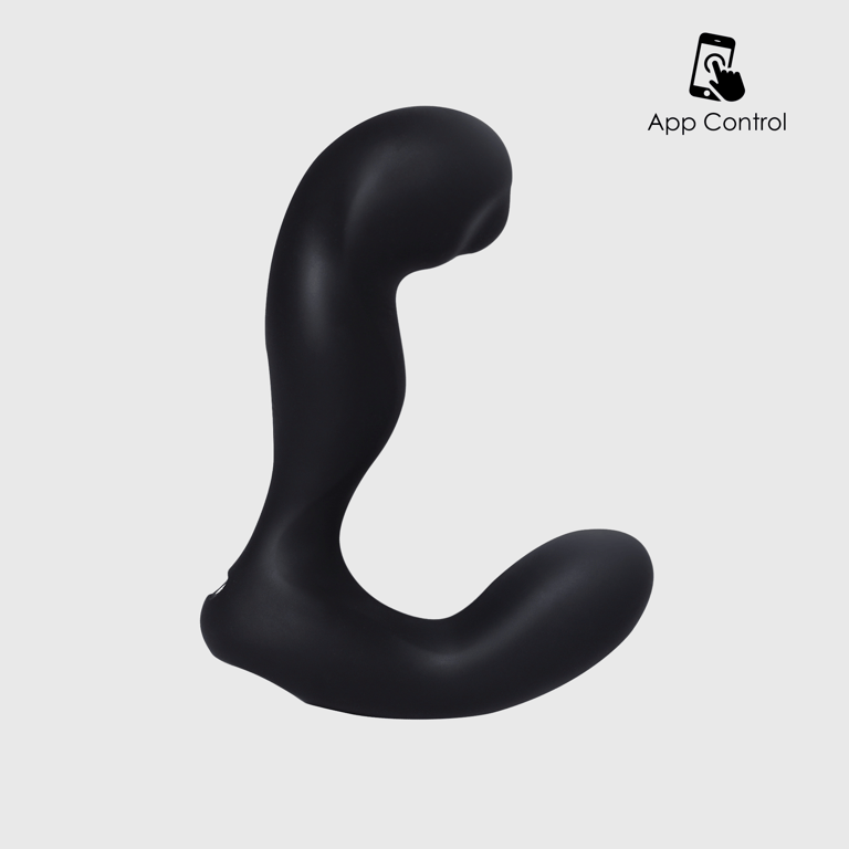 Iker App-Controlled Prostate And Perineum Vibrator - IKER Black