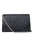 Didi Clutch Mini - Black Pinatex - Metallic Black Pinatex