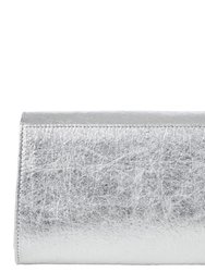 Didi Clutch Mini - SIlver Pinatex 