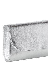 Didi Clutch Mini - SIlver Pinatex 