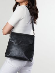 Gemma Backpack Purse - Black