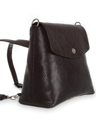 Gemma Backpack Purse - Black