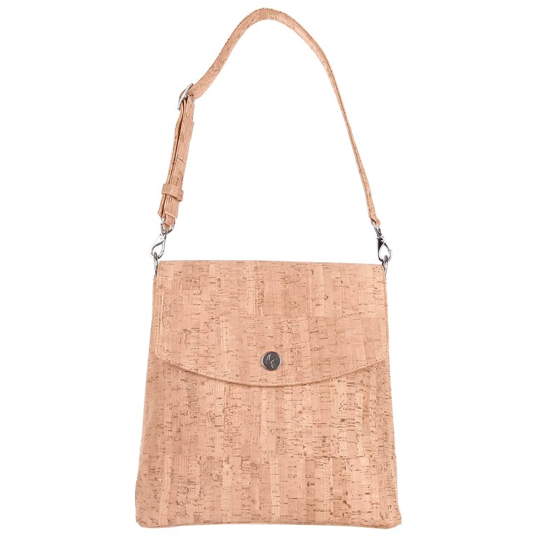 Gemma Backpack Purse - Natural Cork - Natural Cork