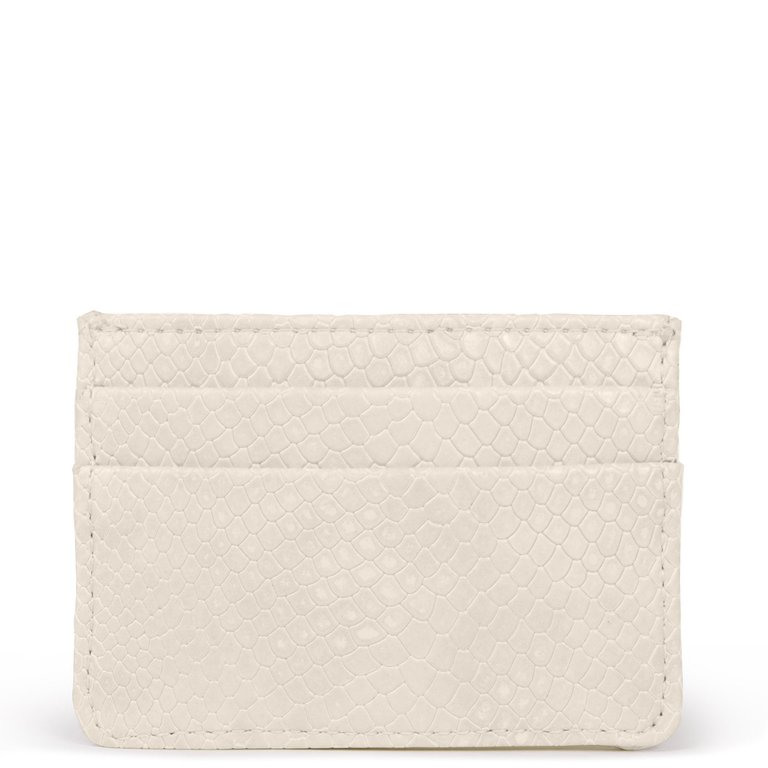 Mia Card Case - Cream