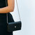 Sara Chain Wallet Purse - Black