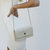 Sara Chain Wallet Purse - Cream