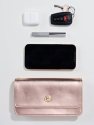 Sara Wallet Purse - Rose Gold BioVeg