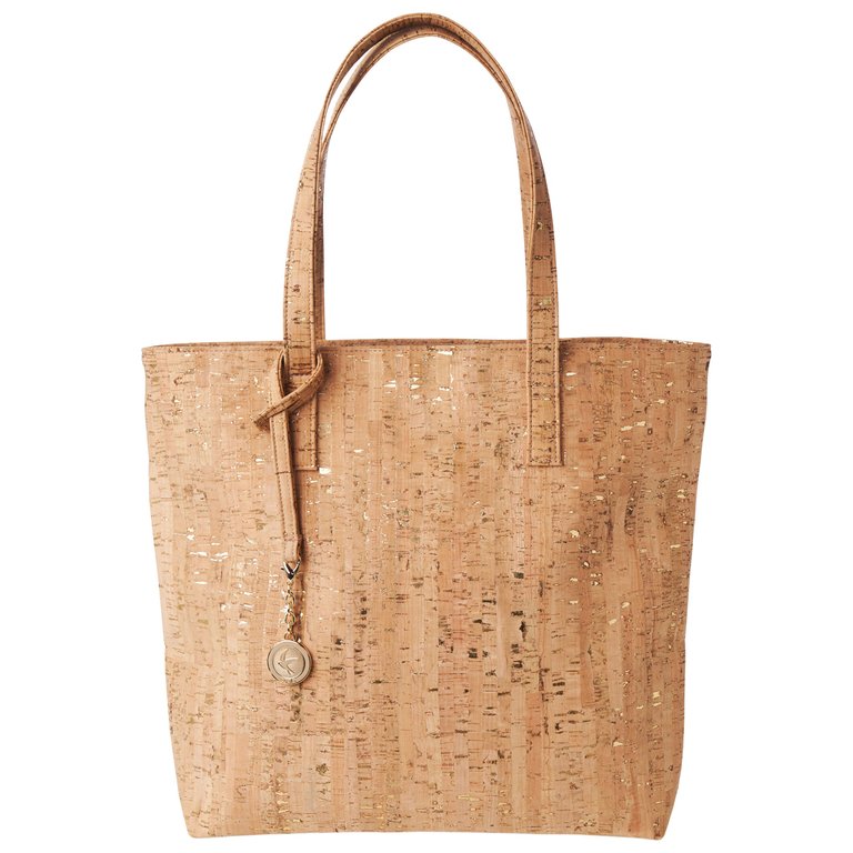 Simma Tote - Gold Cork