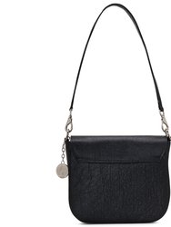 Tashi Bag - Black Metallic Pinatex