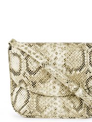 Tashi Crossbody - Cream Python - Cream Python